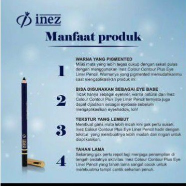 (Hàng Mới Về) Bút Kẻ Mắt Inez Nhiều Màu Sắc Tùy Chọn | BigBuy360 - bigbuy360.vn