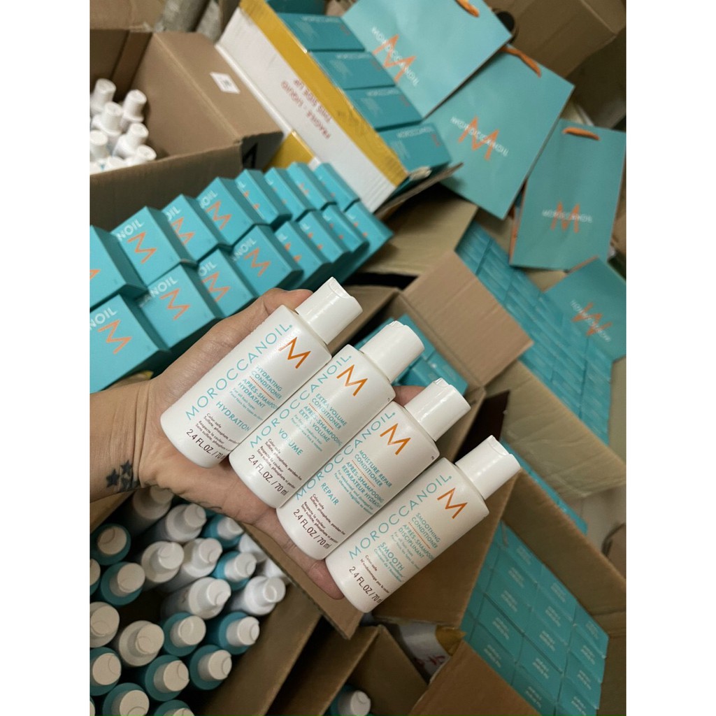 [ MOROCCANOIL ] DẦU GỘI XẢ SUÔM MƯỢT MOROCCANOIL SMOOTH 70ML CHÍNH HÃNG