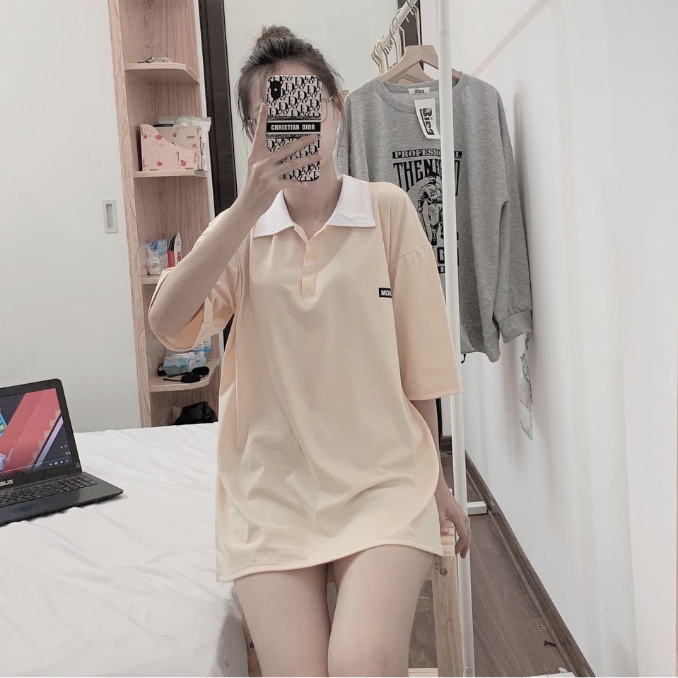 Áo Thun Polo Nam Nữ Có Cổ Đẹp In Hình Siêu CUte Form Rộng Mềm Mát TTQ0065