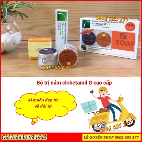 [hàng chính hãng] Bộ nám cao cấp Clobetamil G Thái Lan HÀNG LOẠI I