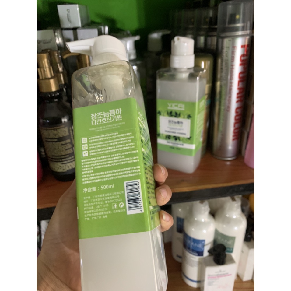 Bóc Màu YICAI Tóc Đỏ Đen Xanh Ra Vàng Không Cần Oxy