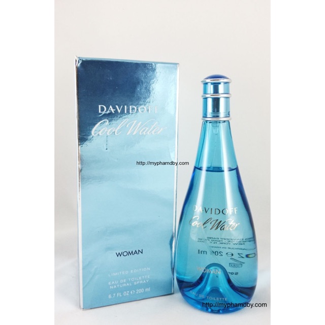 NƯỚC HOA NỮ DAVIDOFF COOL WATER 100ML - 3.4 FL OZ