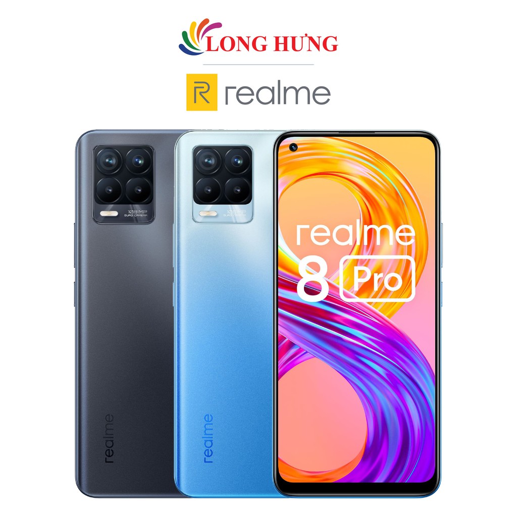 [Mã ELMALL1TR giảm 5% đơn 3TR] Điện thoại Realme 8 Pro (8GB/128GB) - Hàng chính hãng