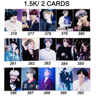 Sale set card SUGA BTS 3