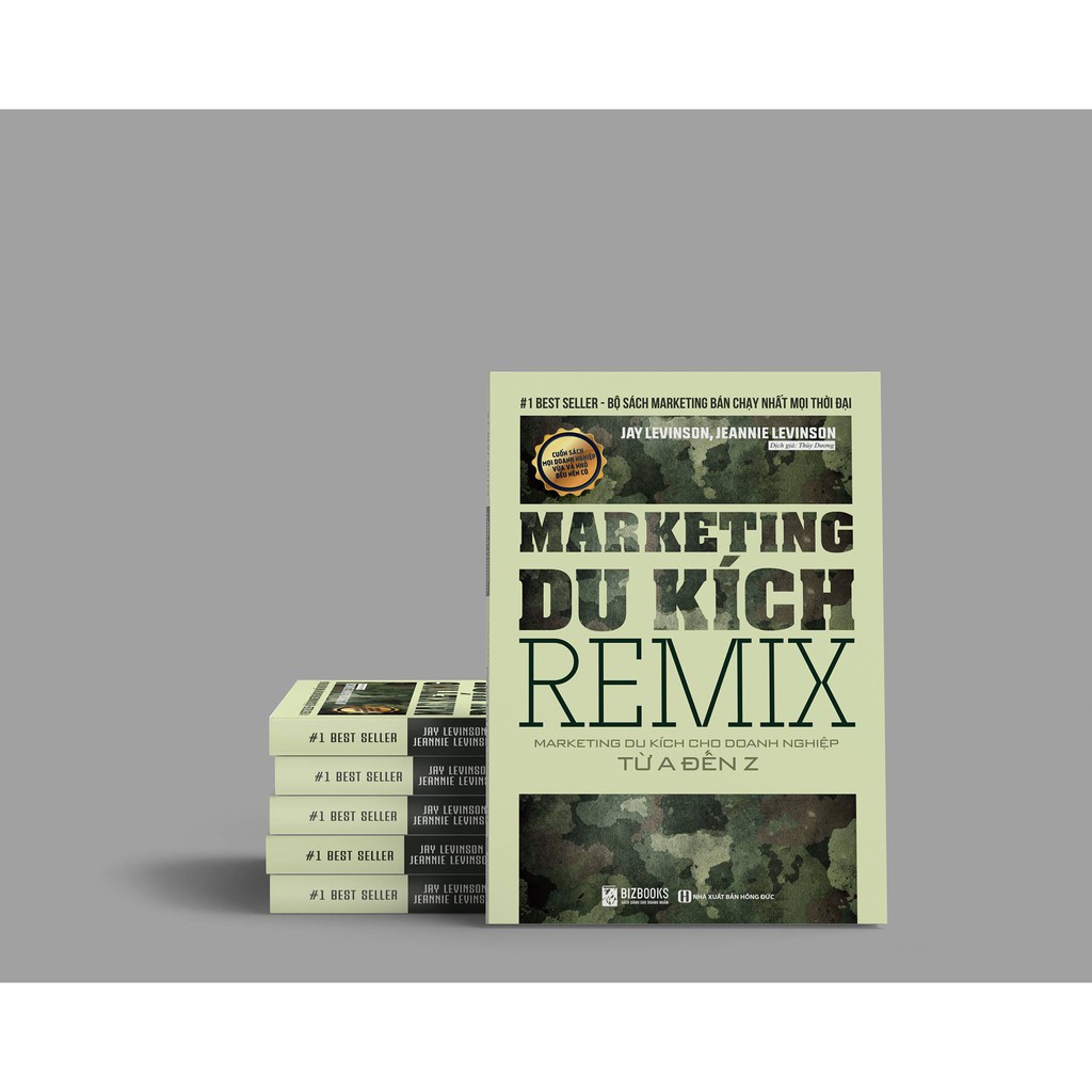 Sách - Marketing Du Kích Remix – Marketing du kích cho doanh nghiệp từ A-Z