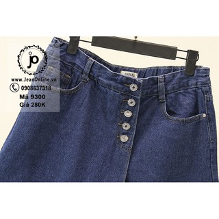Quần short jean giả váy big size (MS 9300)