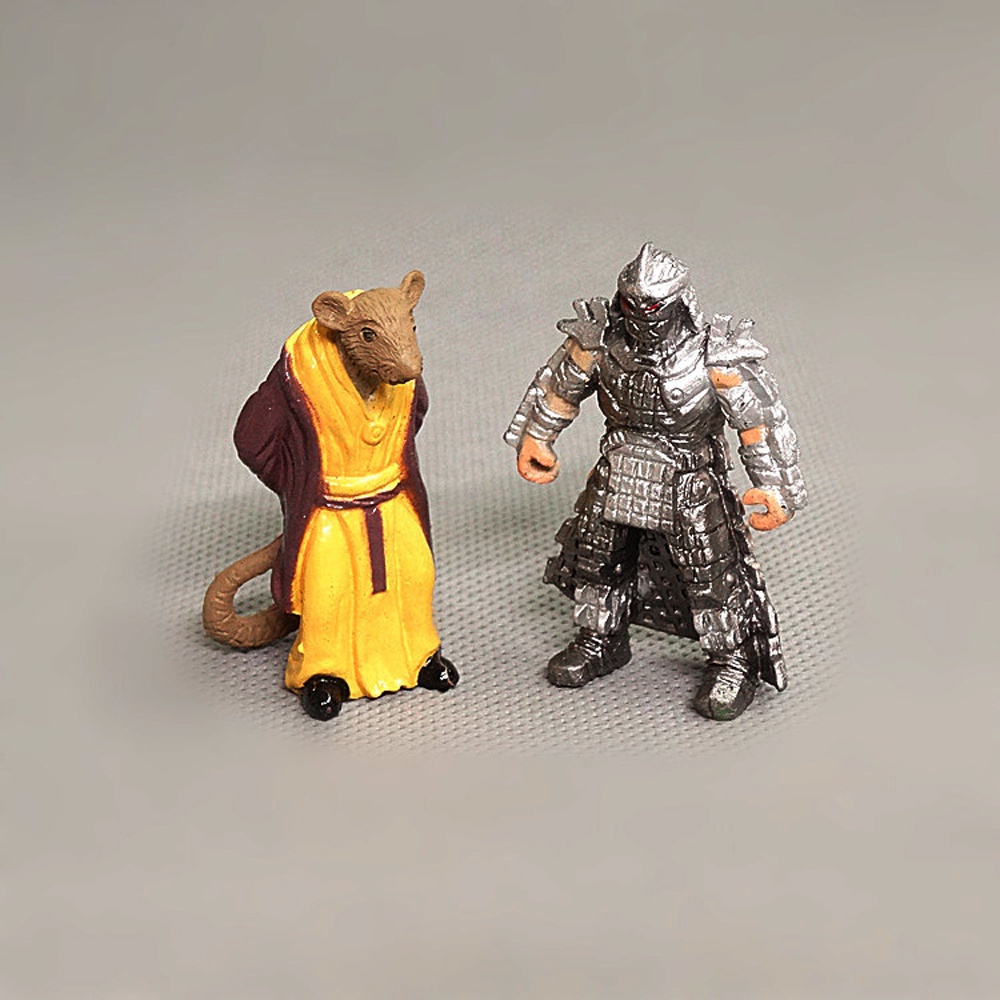 Set 6 Mô Hình Đồ Chơi Nhân Vật Hoạt Hình Ninja Rùa Đáng Yêu