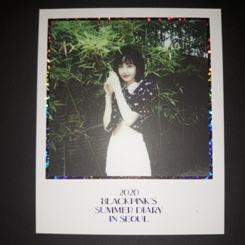 Photocard Blackpink Rosé Jisoo Lisa Jennie