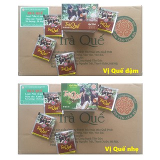 Thùng 36 Hộp Trà quế Quế Phát 40g (20 túi lọc 2g) - Tùy chọn vị Quế đậm, vị Quế nhé - Vườn Đặc Sản