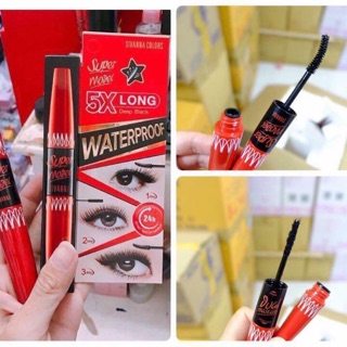 Mascara SIÊU NỐI MI Super Model X5 Long Deep Black Thái Lan