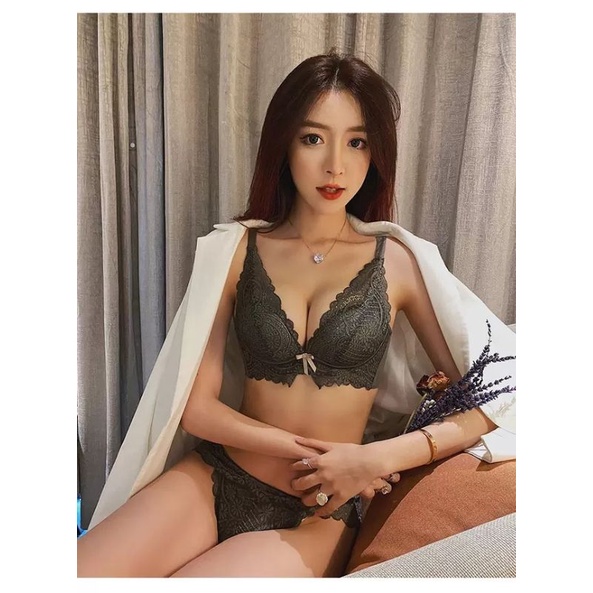 Bộ Đồ Lót Ren Định Hình Không Gọng 3p Đệm Siêu Mềm - Che Khuyết Điểm Tối Ưu | BigBuy360 - bigbuy360.vn