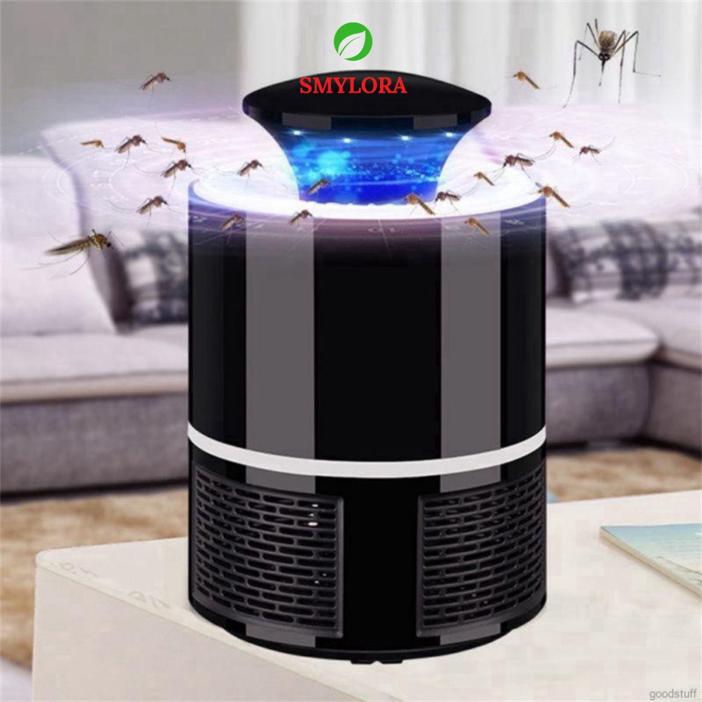 Máy Bắt Muỗi, Đèn Bắt Muỗi Thông Minh Quét 360 Độ Điện Quang 5V Hình Trụ An Toàn, Dễ Sử Dụng