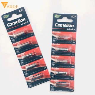 Combo 5 Vỉ Pin A27 Camelion Alkaline