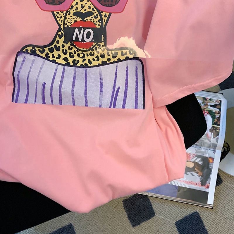 Áo Thun Ngắn Tay Size Lớn Mẫu Mới Thời Trang Mùa Hè Dành Cho Nữ