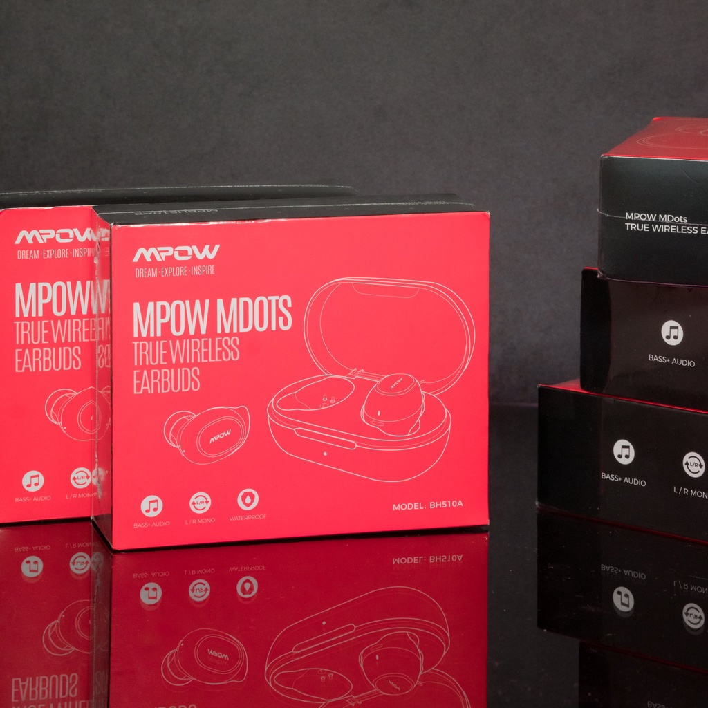 Tai nghe bluetooth TWS Mpow mdots chính hãng, fullbox, new seal - Lake Audio