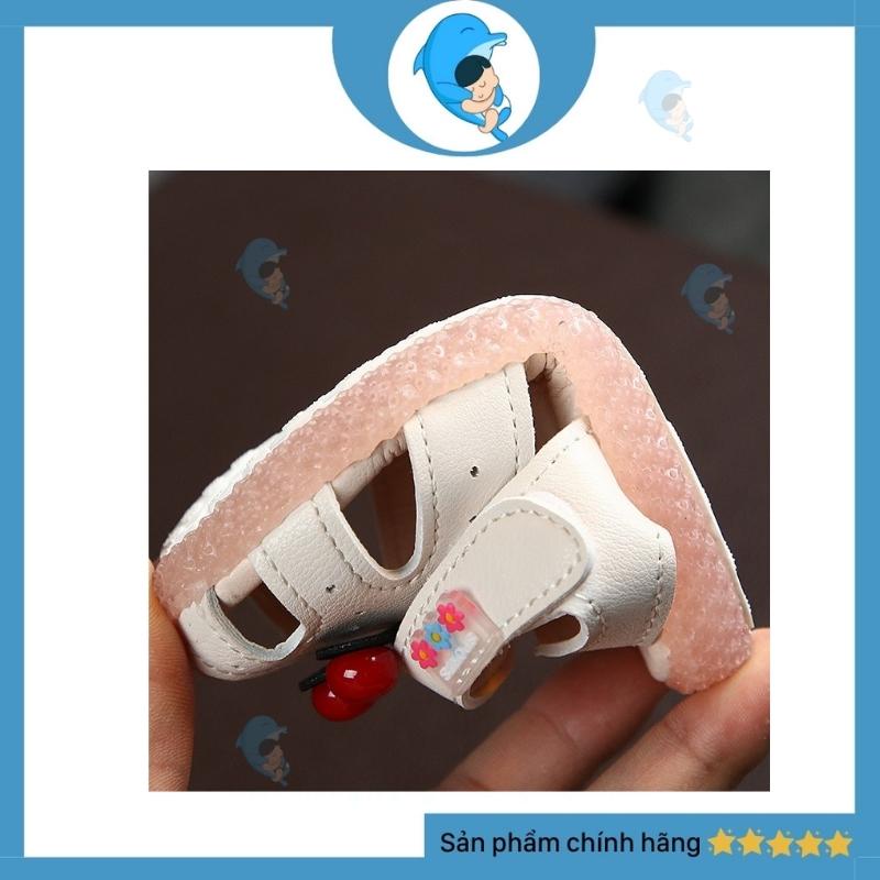 Giày tập đi cho bé gái, sandal lưới, dễ thương phù hợp cho mọi loại trang phục, có chống trượt