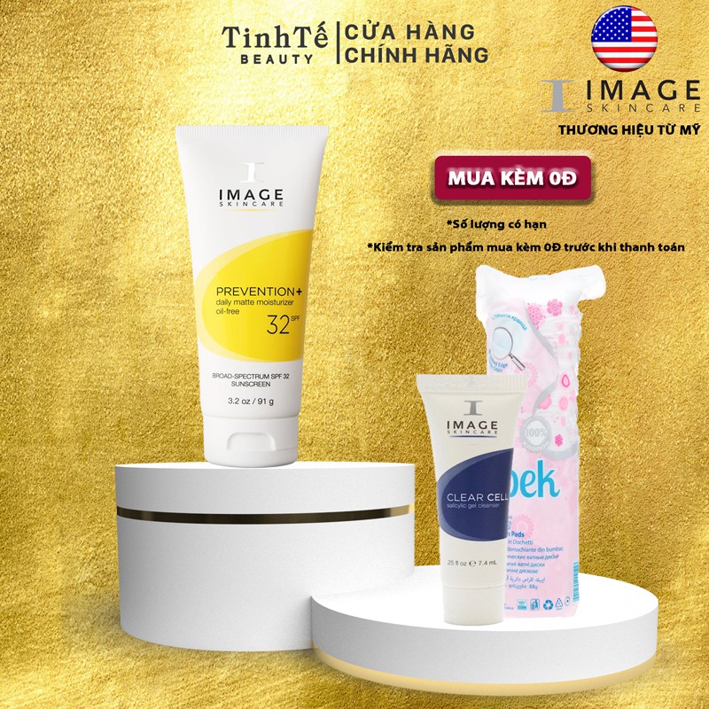 Kem chống nắng cho da dầu Image Skincare Prevention Daily Matte Moisturizer Oil Free SPF 32 91g