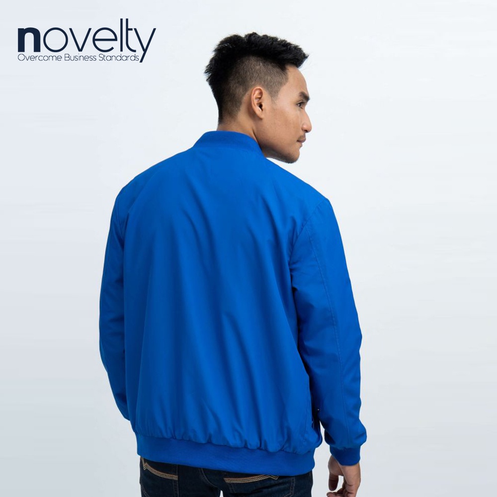 Áo Jacket nam Novelty 02 lớp màu xanh Coban 1806502