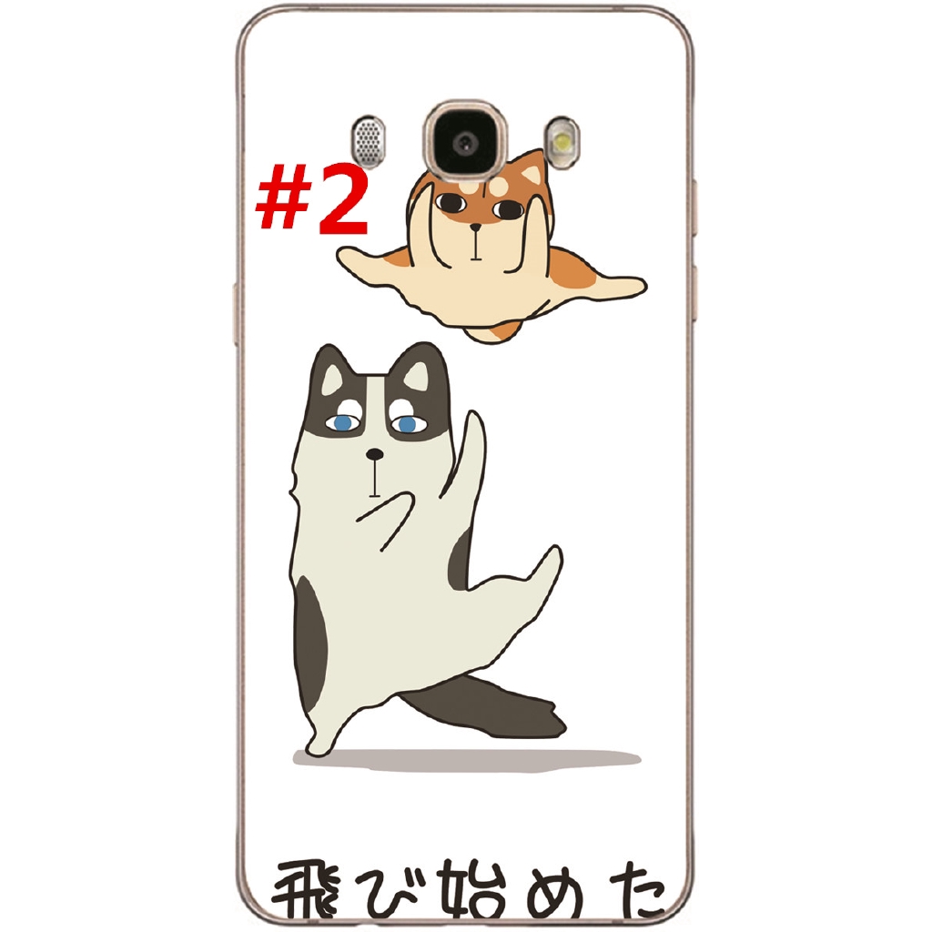 Ốp điện thoại TPU mềm chống sốc hình chú mèo hoạt hình dễ thương cho Samsung Galaxy J1 ACE J110 / J2 J3 J5 J7 2015