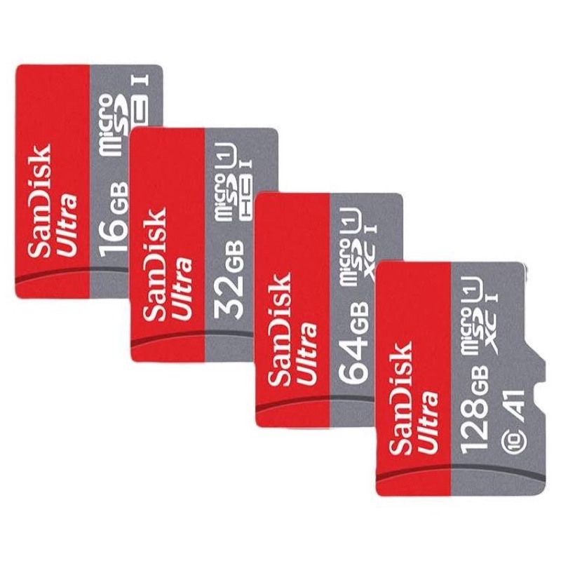Thẻ Nhớ Micro SDHC 4GB/8GB/16GB/32GB/64GB/128GB Chuẩn Hãng Sandisk Ultra