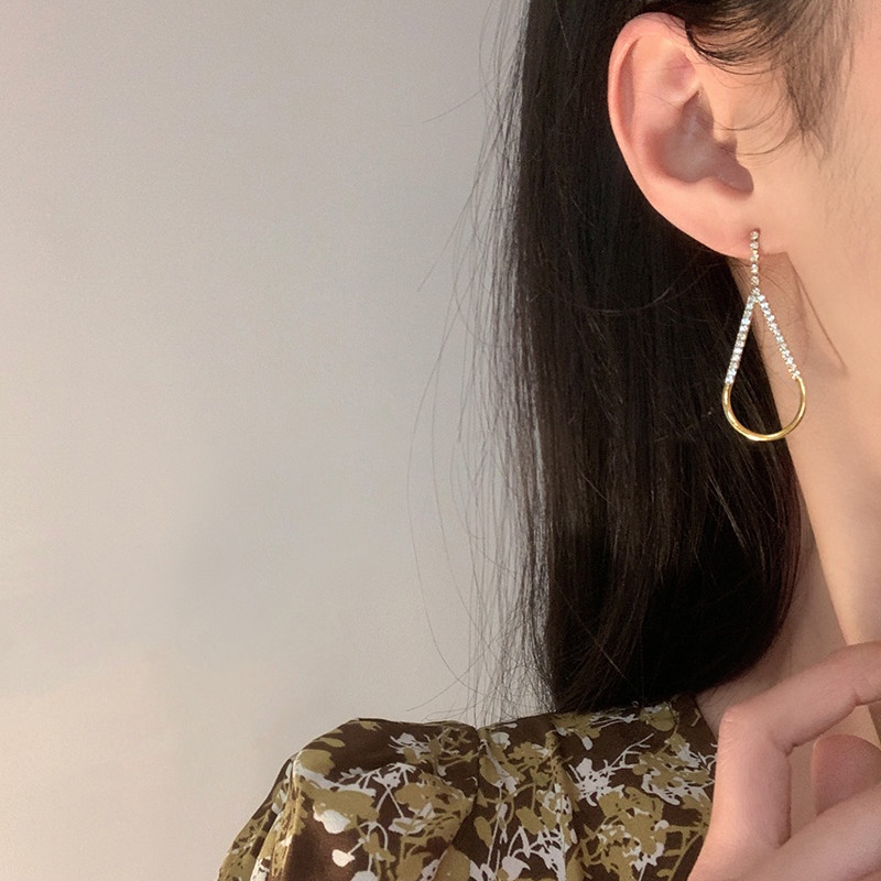 Khuyên Tai Thiết Kế Cao Cấp Sang Trọng Phong Cách Đầu Xuân Cho Nữ