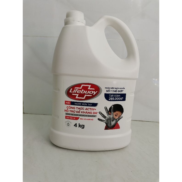 NƯỚC RỬA TAY LIFEBUOY CAN 4KG