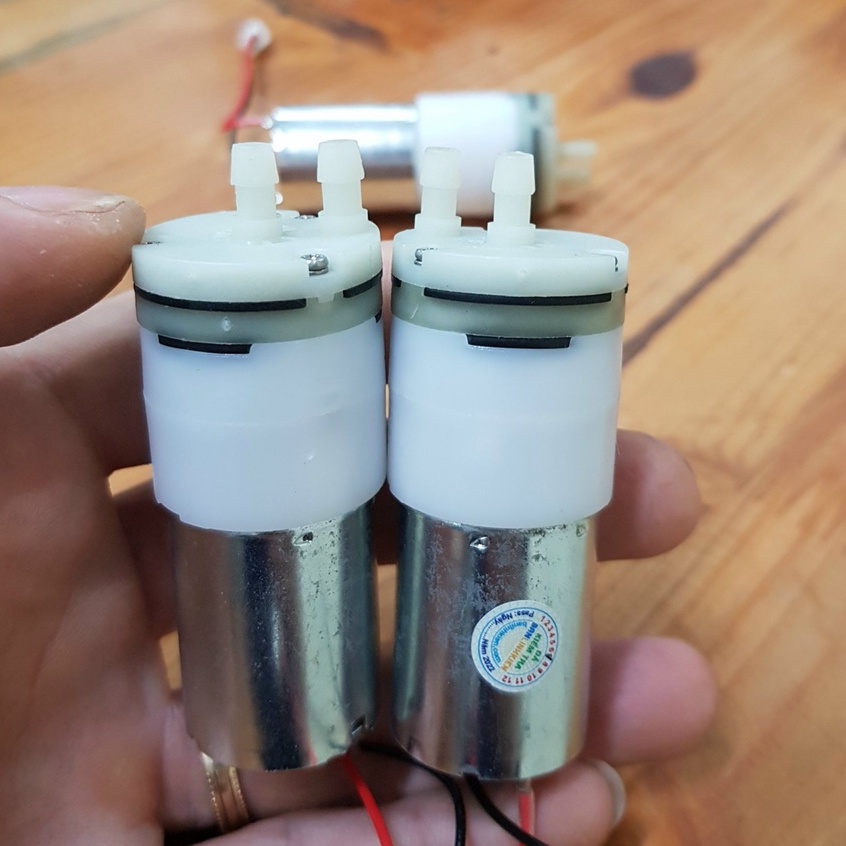 Bơm hút chân không ,bơm nước, sục khí ô xi bể cá MB370 3.7-6VDC