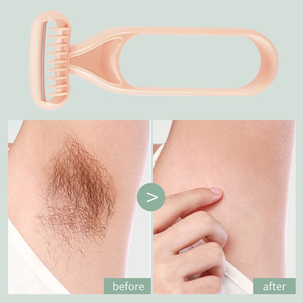 Dụng Cụ Tẩy Lông An Toàn Cho Da Mặt Và Cánh Tay Thoải Mái Dễ Vệ Sinh Cho Nữ