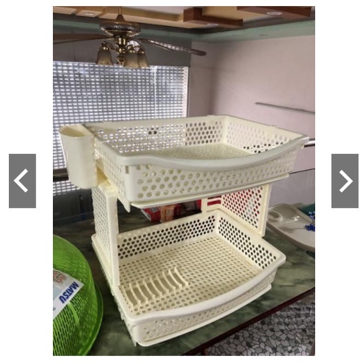 Kệ chén nhựa duy tân MATSU 0795 có khay thoát nước TIỆN LỢI