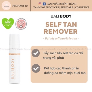 Bọt tẩy tan da Balibody Self Tan Remover