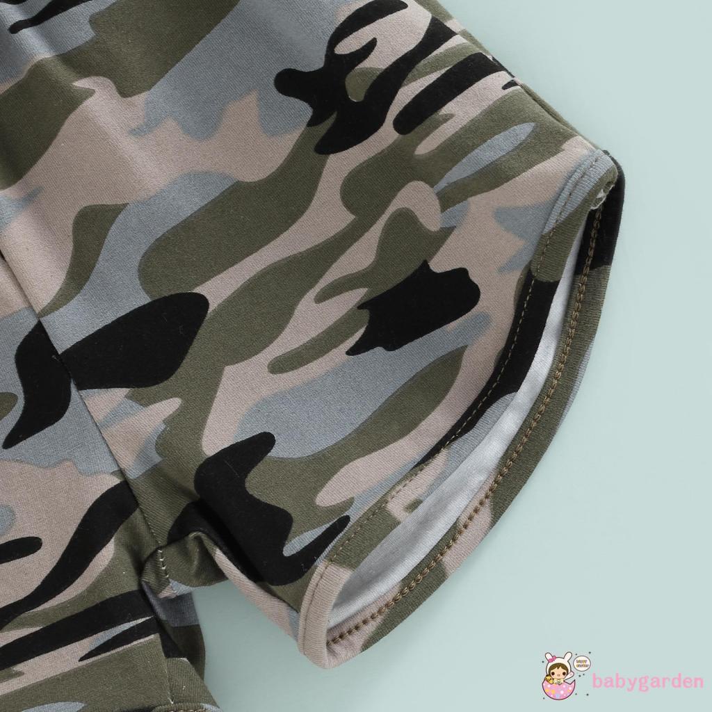 Set Áo Hoodie Không Tay + Quần Short Rằn Ri Cho Bé Trai 9 Tháng Tuổi-4 Tuổi