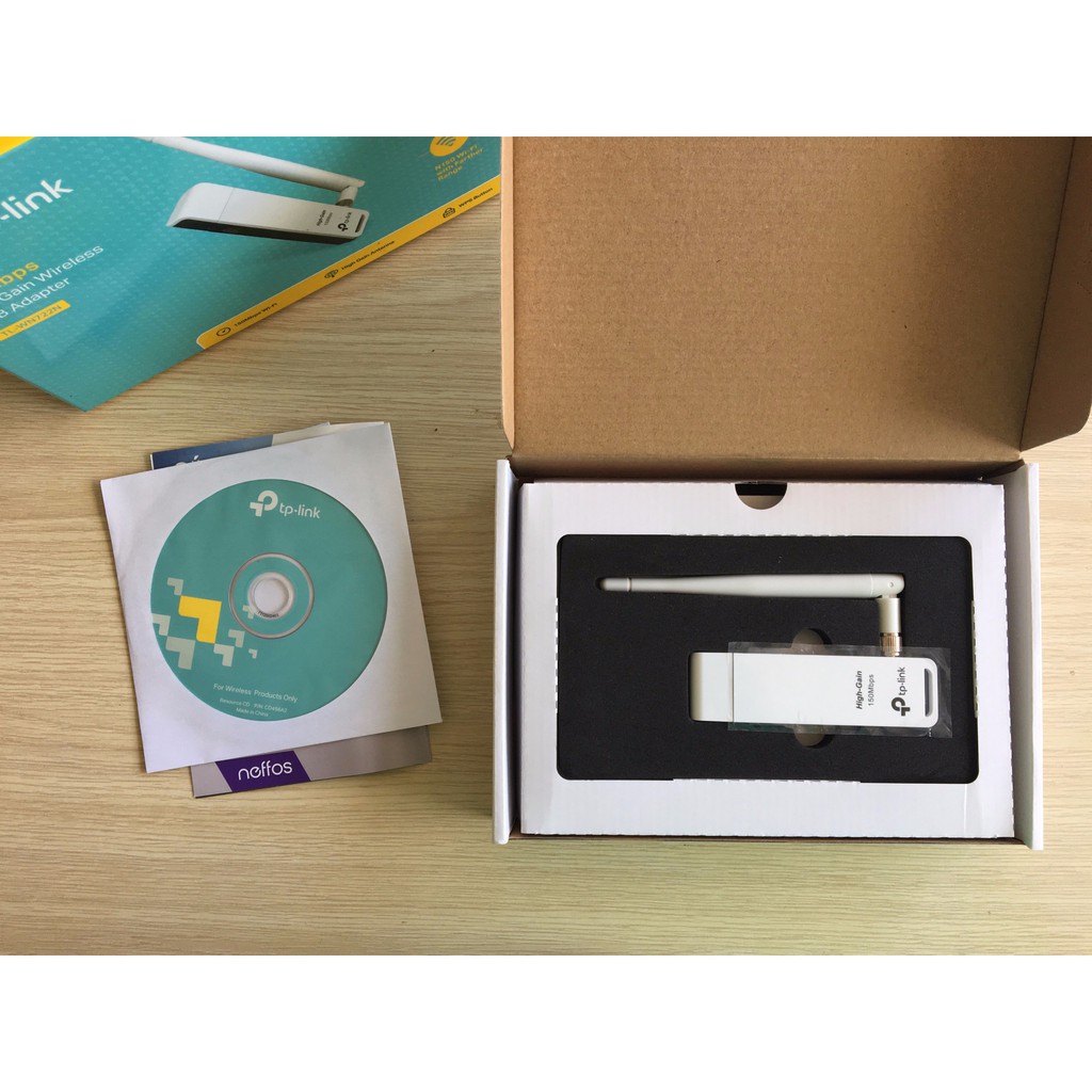 USB thu sóng Wifi tp-link TL-WN722N BH chính hãng 2 năm