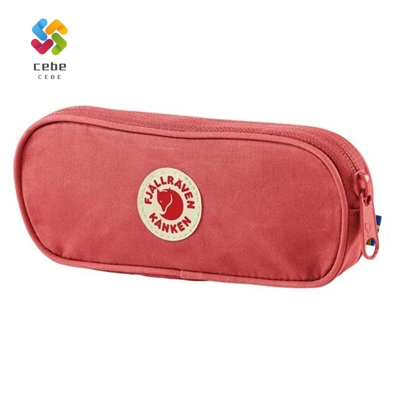 FJALLRAVEN KANKEN Túi Đựng Bút Họa Tiết Rằn Ri Sức Chứa Lớn Tiện Dụng Cho Học Sinh