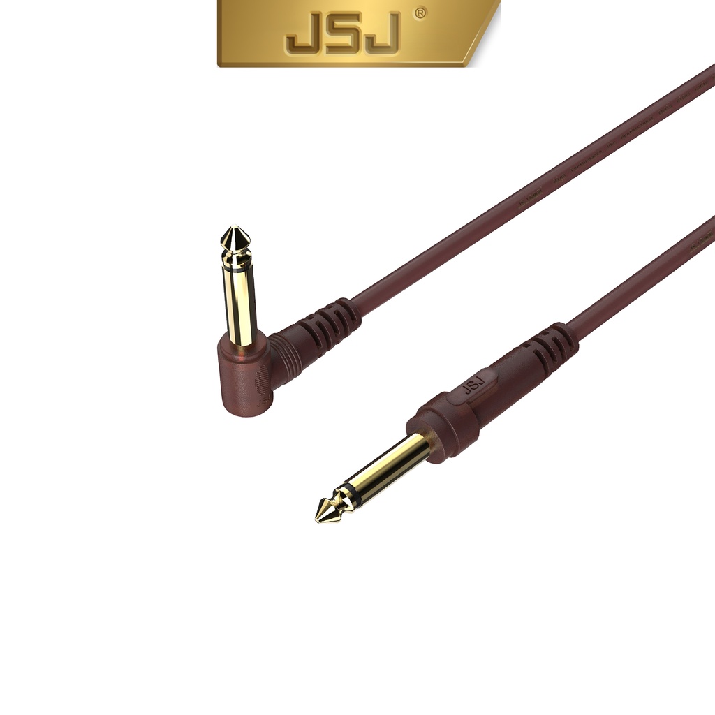 Dây tín hiệu 2 đầu 6 li 6.5 JSJ 411D  dài 1.5m đầu ra ổn định giảm tiếng ồn gấp đôi và khả năng chỗng nhiễu mạnh