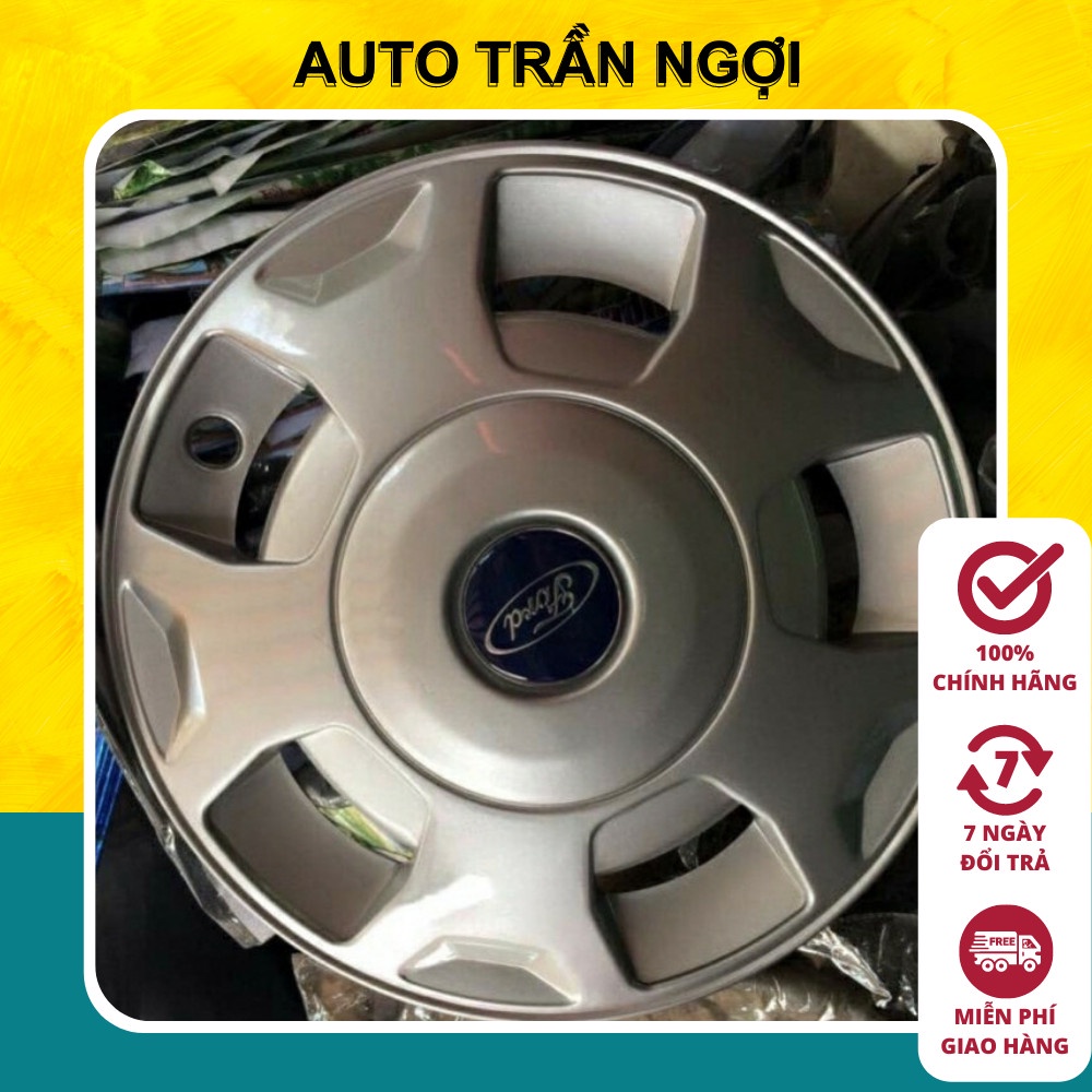 Ốp Chụp Mâm (Lazang ) Xe Ô Tô Ford Transit Nguyên Chủng Giả Vành Đúc R16 - 16 Inch - 1 Cái - AUTO TRẦN NGỢI