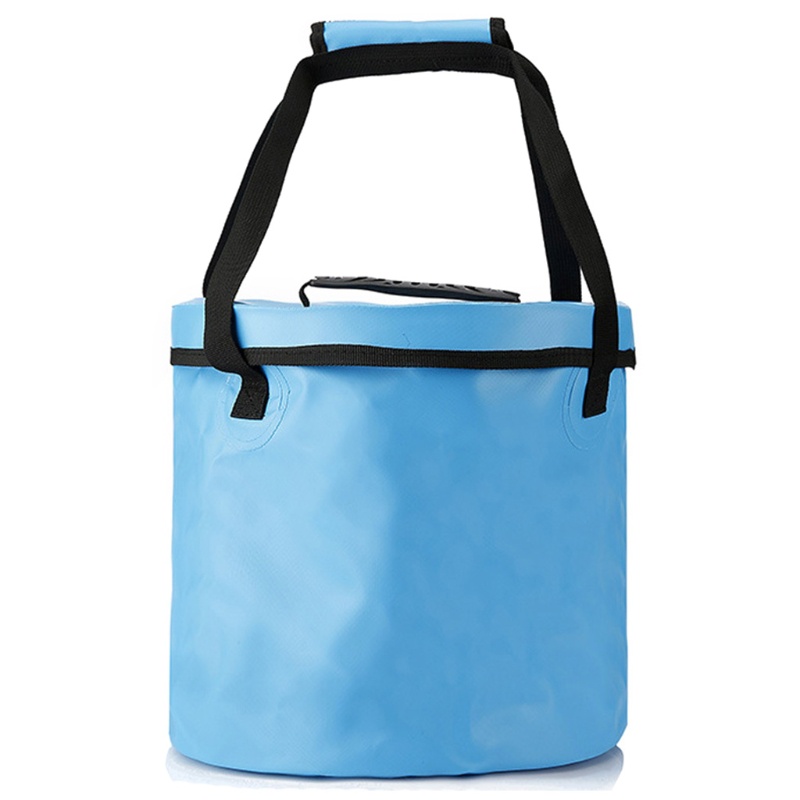 Xô Đựng Nước Rửa Xe Hơi Có Nắp Đậy Chống Mài Mòn Đa Năng Gấp Gọn Được