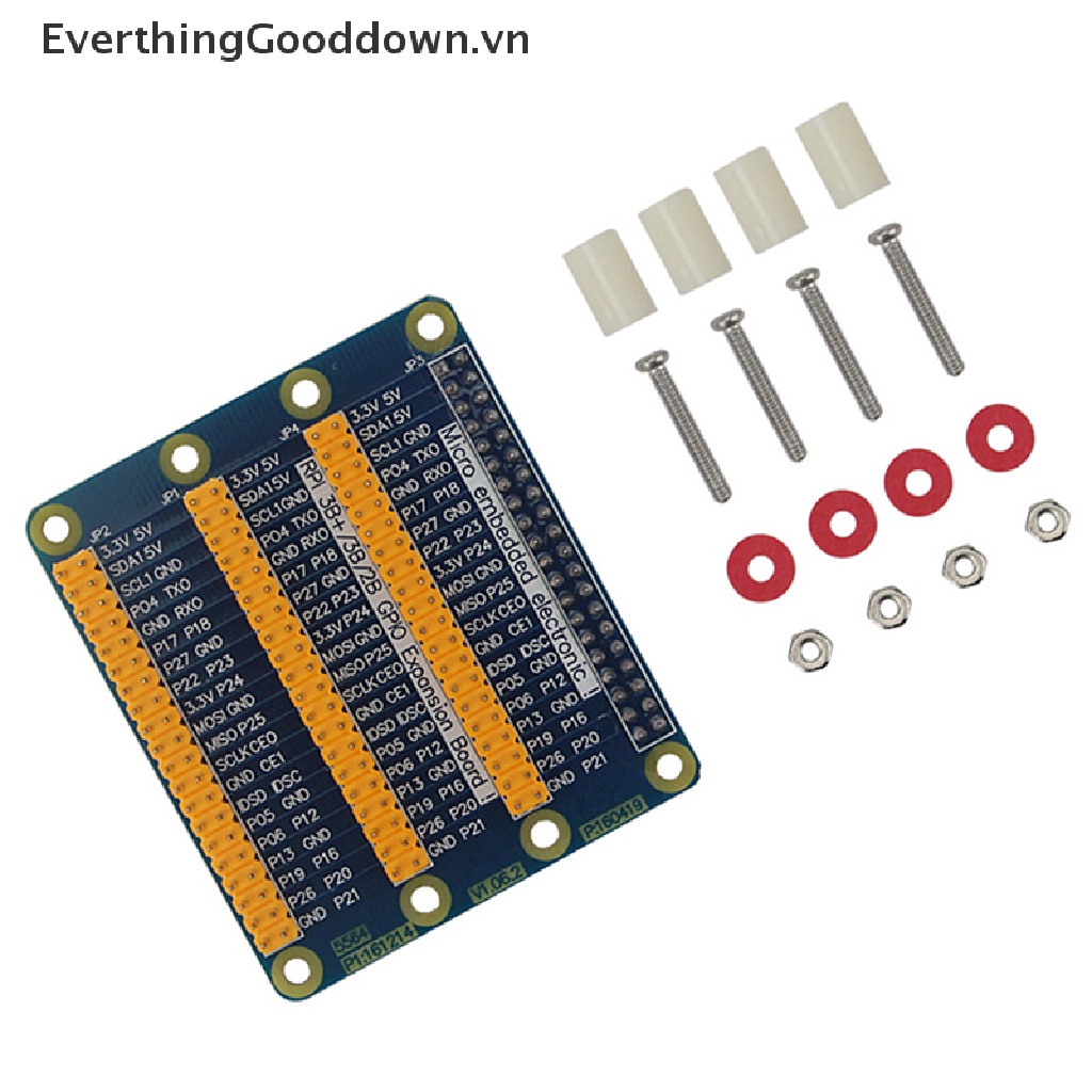 Bảng Mạch Mở Rộng GPIO 1 Sang 3 Cho Raspberry Pi 4B / 3B +