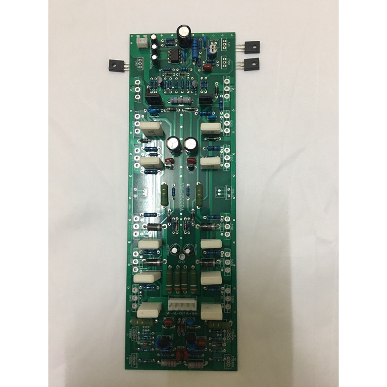Mạch công suất đẩy Yamaha P5000S class H bù áp 2 cấp nguồn