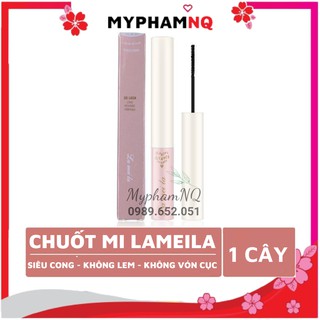 Chuốt mi mascara Lameila vỏ hồng siêu tơi mảnh và cong tự nhiên nội địa Trung MyphamNQ