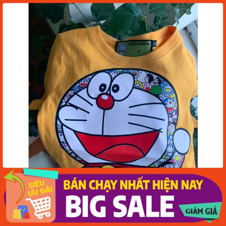 ⚡⚡XẢ KHO Áo thun gia đình ĐOREMON⚡💓FREESHIP⚡💓, Áo Form Rộng in hình cao su non, cam kết trả hàng nếu bong hình