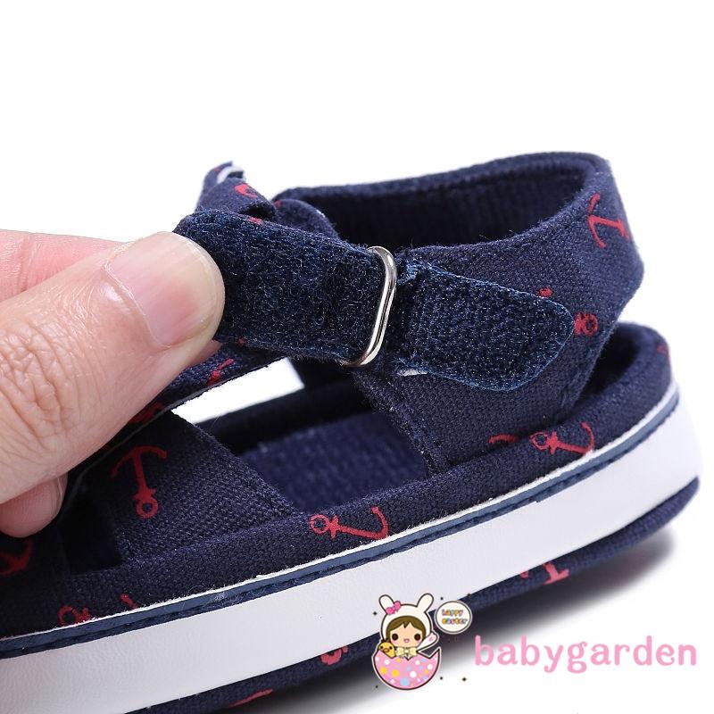 ღ♛ღNEW Baby girl boy sandals Shoes print light canves infants 0 to18 Month Unisex