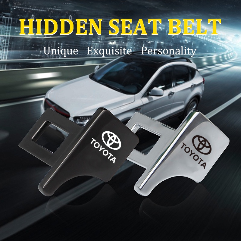 Phù Hợp Khóa Cài Dây An Toàn Vô Hình Đa Năng Cho Xe Hơi Toyota Vios Yaris Altis Camry Avanza