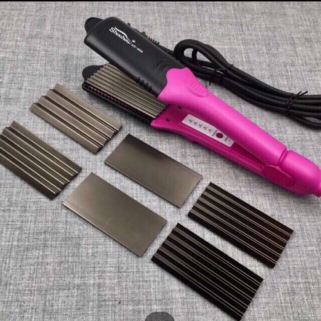 Máy Dập tóc đa năng SHOUHOW SH989 ( Tặng kèm lược gỗ nhọn)