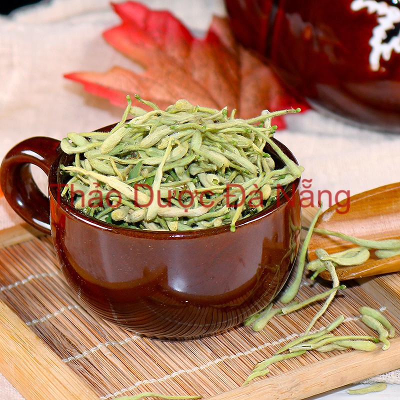 Hoa Kim Ngân Loại 1 xanh ươm nguyên chất. _100 gram