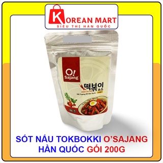 Sốt nấu tokbokki O'sajang Hàn quốc gói 200g