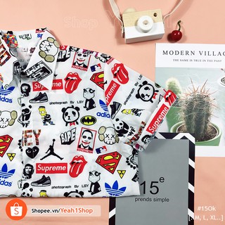 [Yeah1Shop]- Áo sơ mi Superman/Logo Superman (SMHH)