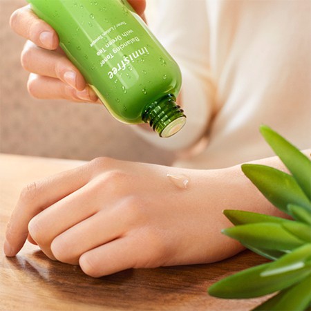 Nước Hoa Hồng Lá Trà Xanh Cho Da Dầu Mụn INNISFREE Green Tea Balance Skin - 200ml