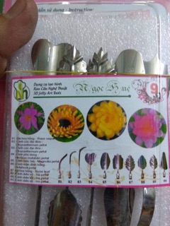 Bộ Dụng Cụ Làm Rau Cau 3D