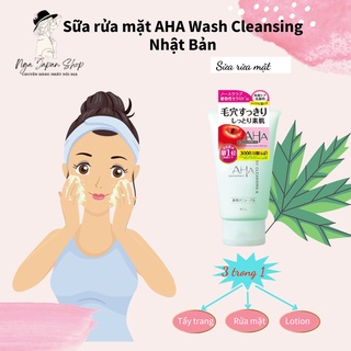 Sữa rửa mặt AHA Wash Cleansing