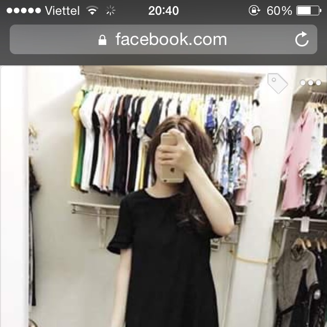 Combo vay va quần baggy